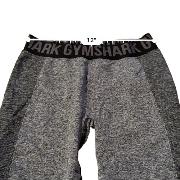 Gymshark‎ Flex Mid Rise Activewear Flex Shorts in Heather Gray Size S - Picture 4 of 7